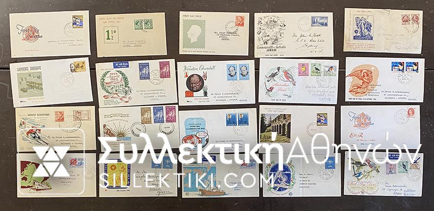 AUSTRALLIA 20 FDC